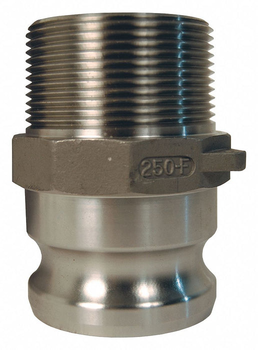 Cam and Groove Adapter 2-1/2 316 SS