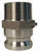Cam and Groove Adapter 2-1/2 316 SS