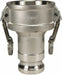 Cam and Groove Adapter 2  3 316 SS