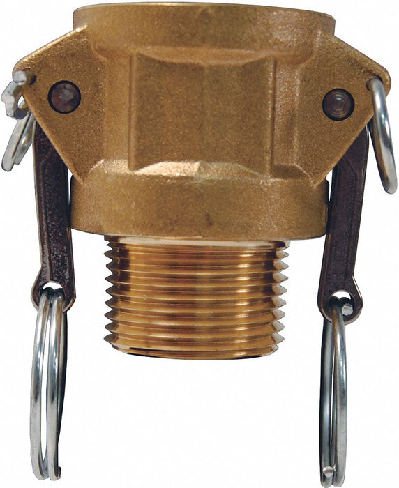 Cam and Groove Coupling 3/4 Brass