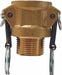 Cam and Groove Coupling 3/4 Brass