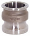 Cam and Groove Adapter 1-1/2 316 SS