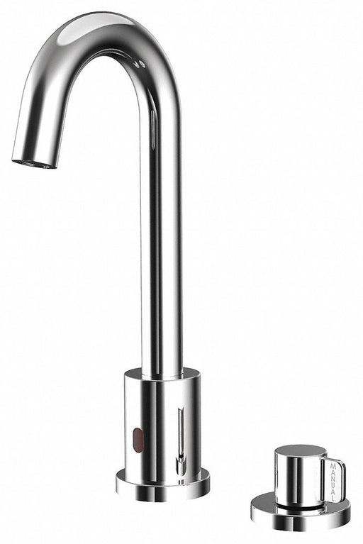 Gooseneck Bathroom Faucet Deck Mount 2A