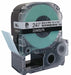 Cartridge Label Black on Wht/Clear 1 W