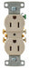 Receptacle 125VAC 15A Light Almond