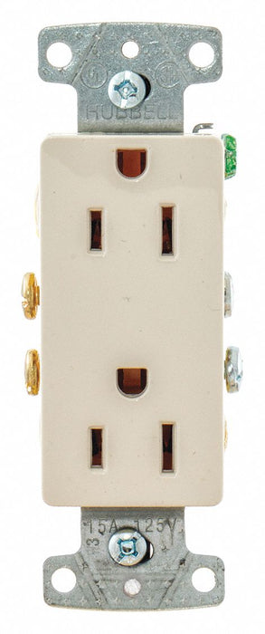 Receptacle 125VAC 15A Light Almond