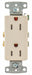 Receptacle 125VAC 15A Light Almond