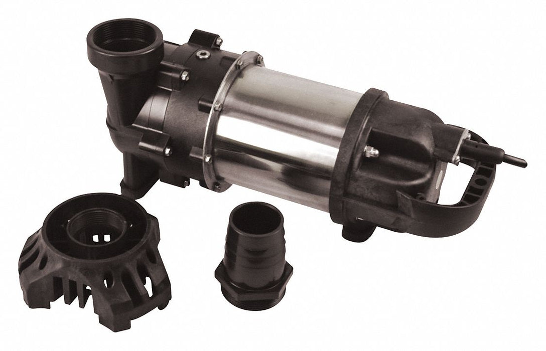 Pond Pump 1/3 hp 115V AC Plastic Housing