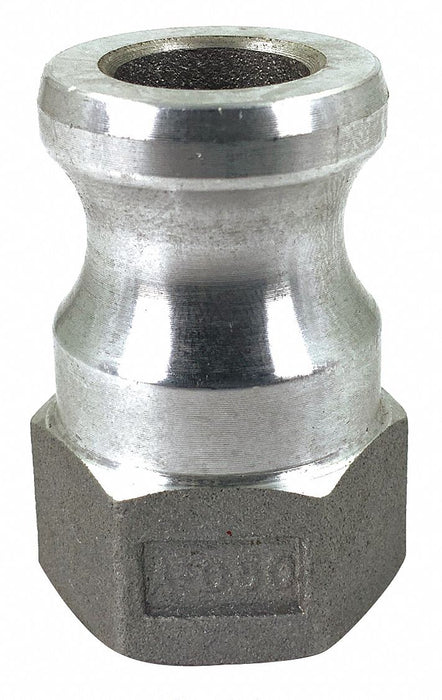 Cam and Groove Adapter 1/2 Aluminum
