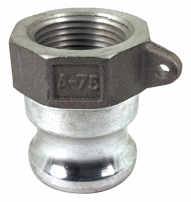 Cam and Groove Adapter 3/4 Aluminum