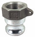 Cam and Groove Adapter 3/4 Aluminum