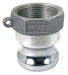 Cam and Groove Adapter 1-1/4 Aluminum