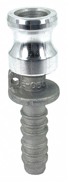 Cam and Groove Adapter 1/2 Aluminum
