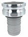 Cam and Groove Adapter 4 Aluminum