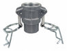 Cam and Groove Coupling 1/2 Aluminum