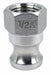 Cam and Groove Adapter 1/2 316 SS