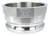 Cam and Groove Adapter 5 316 SS