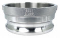 Cam and Groove Adapter 6 316 SS