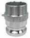 Cam and Groove Adapter 2-1/2 316 SS