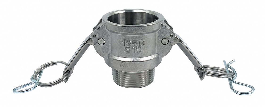Cam and Groove Coupling 1-1/4 316 SS