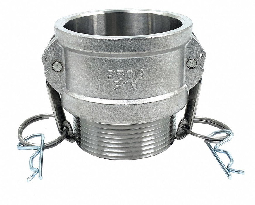 Cam and Groove Coupling 2-1/2 316 SS