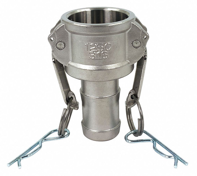Cam and Groove Coupling 1-1/4 316 SS