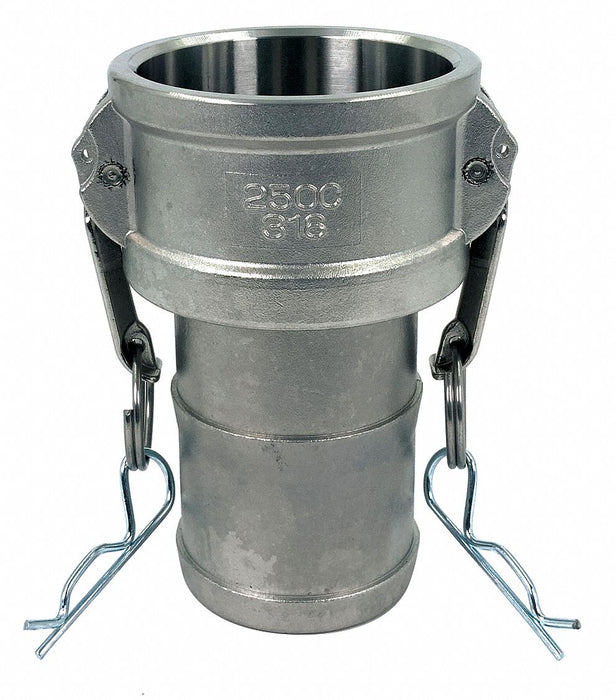 Cam and Groove Coupling 2-1/2 316 SS