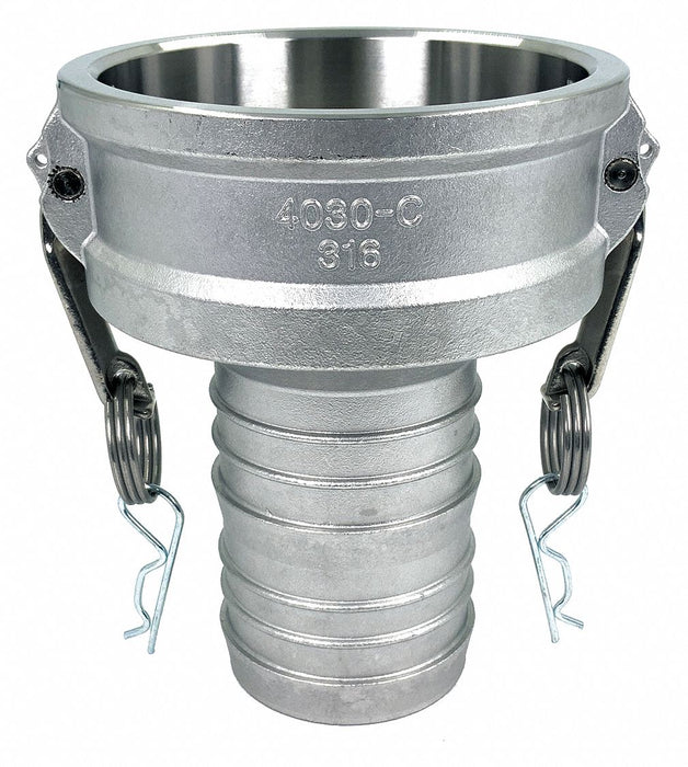 Cam and Groove Coupling 4 316 SS