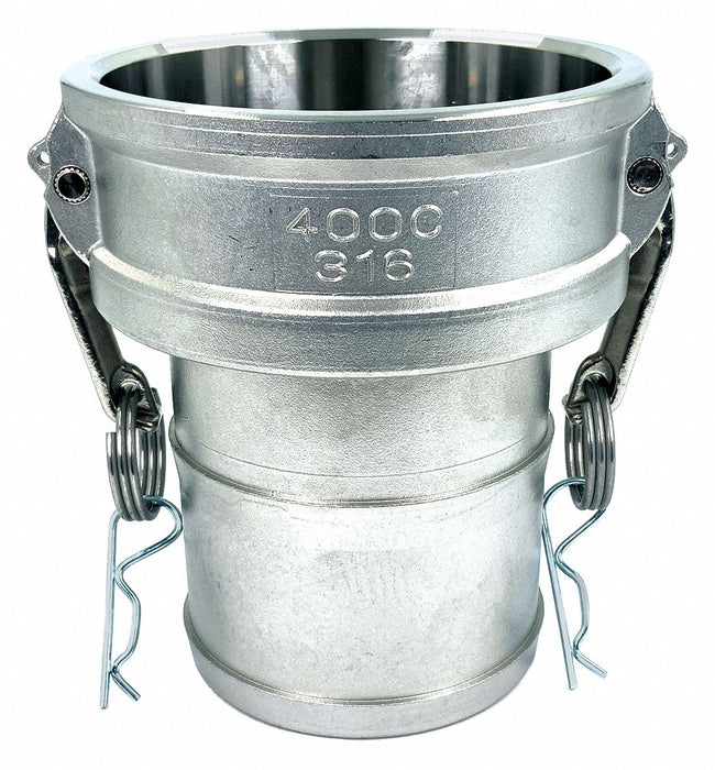 Cam and Groove Coupling 4 316 SS