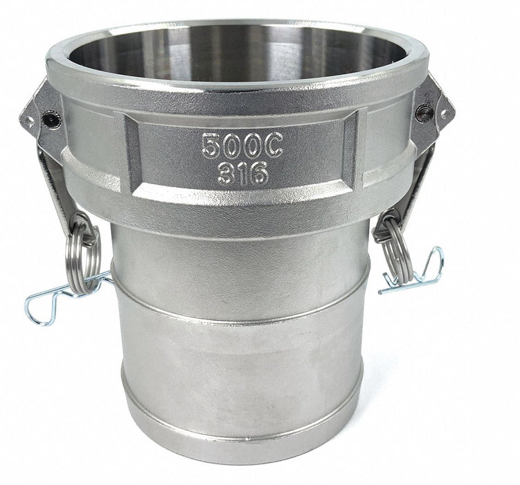 Cam and Groove Coupling 5 316 SS