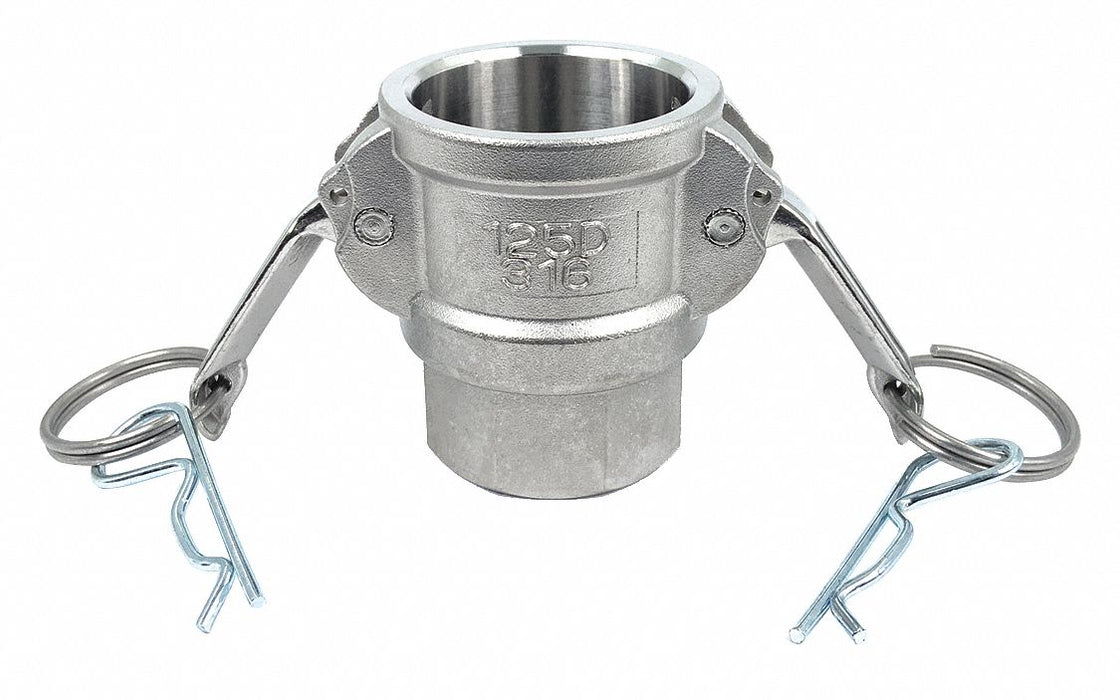 Cam and Groove Coupling 1-1/4 316 SS