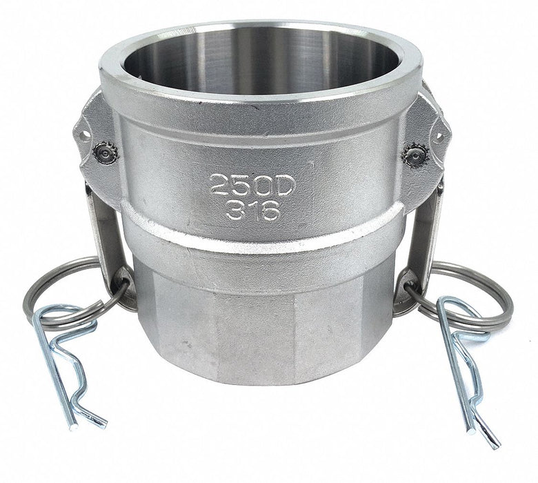 Cam and Groove Coupling 2-1/2 316 SS