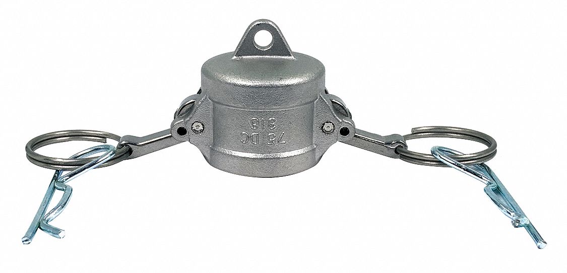 Cam and Groove Adapter 3/4 316 SS