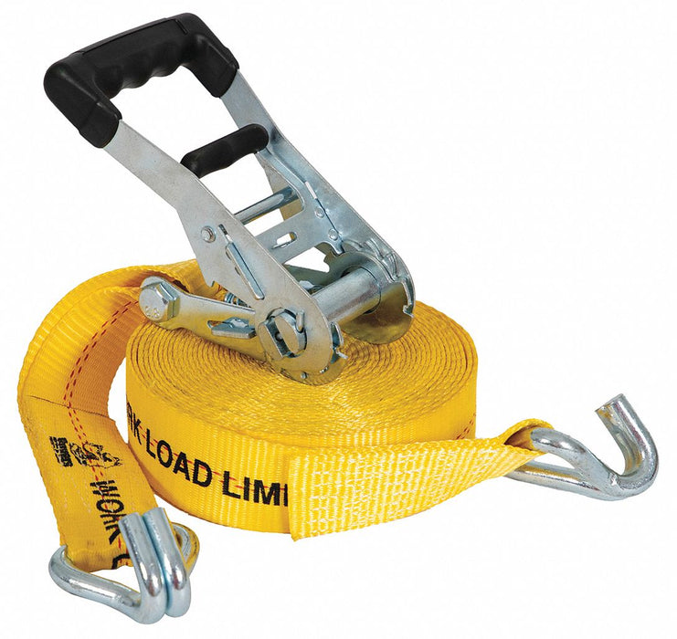 Ratchet Strap Wire-Hook Yellow