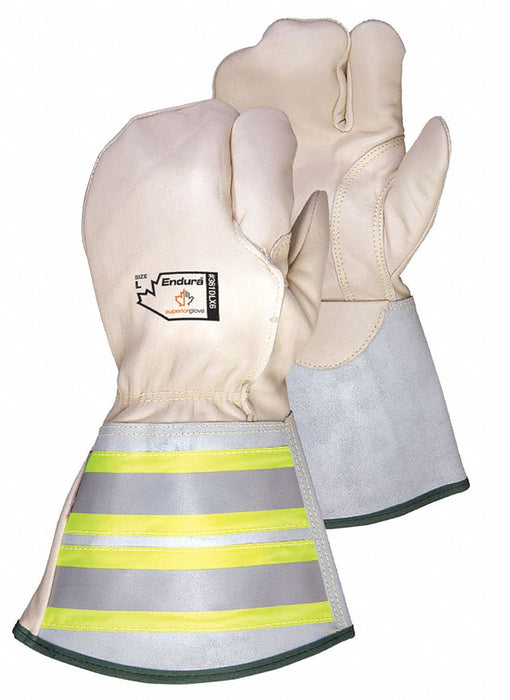 Gloves White L Glove Size PR