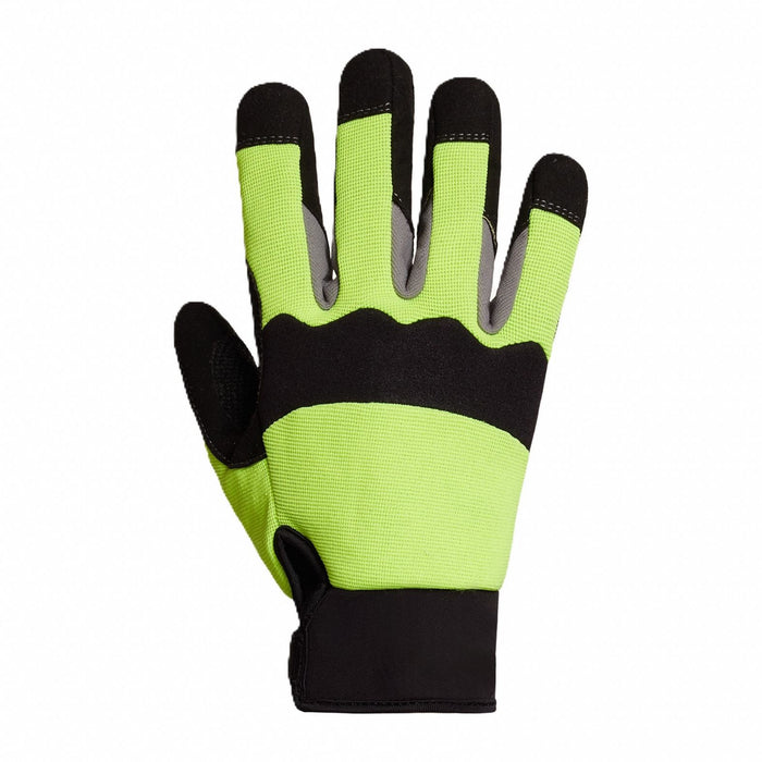 K2457 Mechanics Gloves Black/Lime S PR