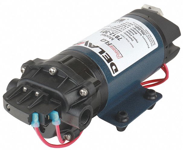 Diaphragm Pump PolyP 3Cmb 2gpm 60psi
