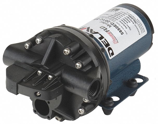 Diaphragm Pump PolyP 5Cmb 5gpm 45psi