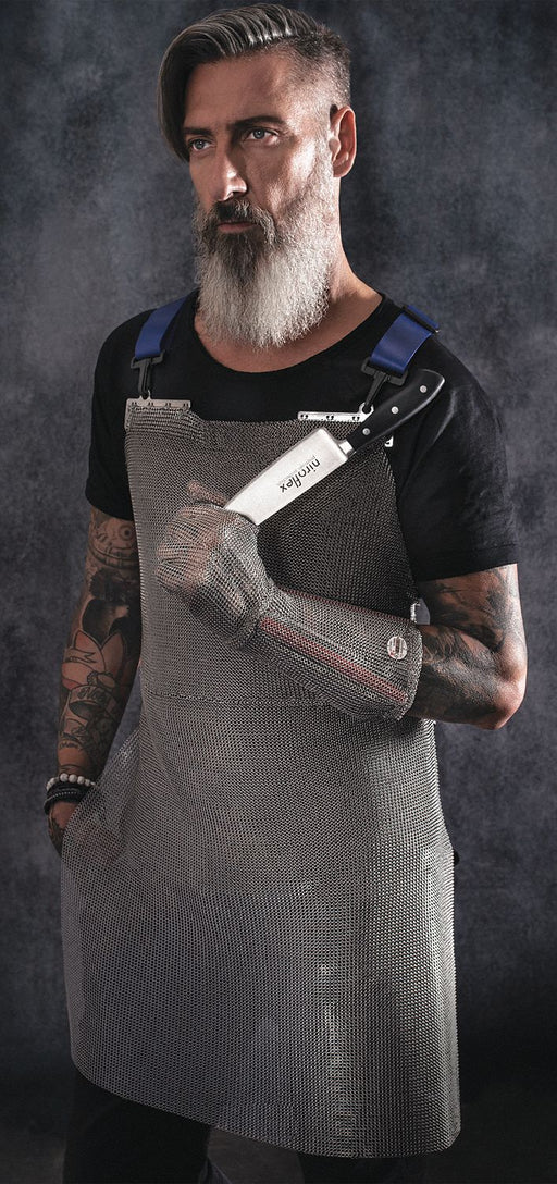 Apron 34 L 25 W Silver Color Universal
