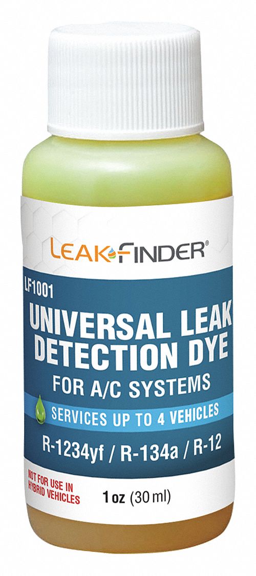 UV Leak Detection Dye 1 oz Size