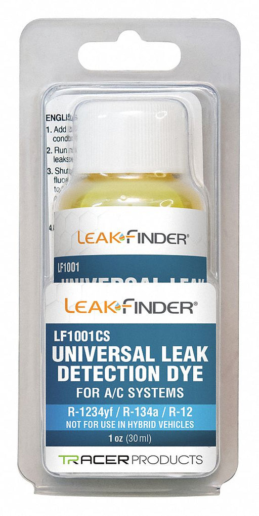 UV Leak Detection Dye 1 oz Size