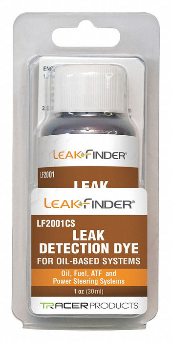 UV Leak Detection Dye 1 oz Size
