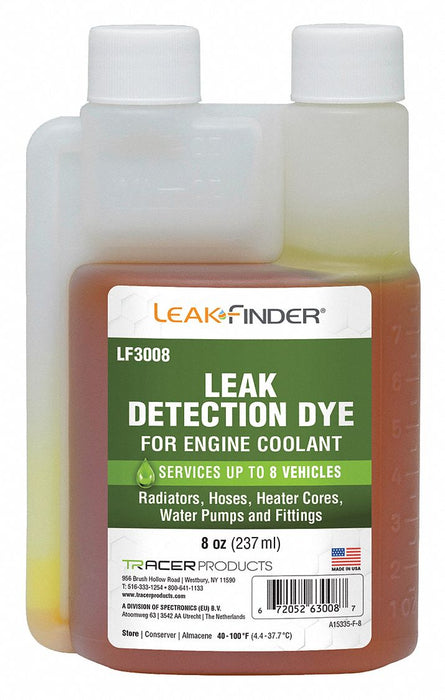 UV Leak Detection Dye 8 oz Size