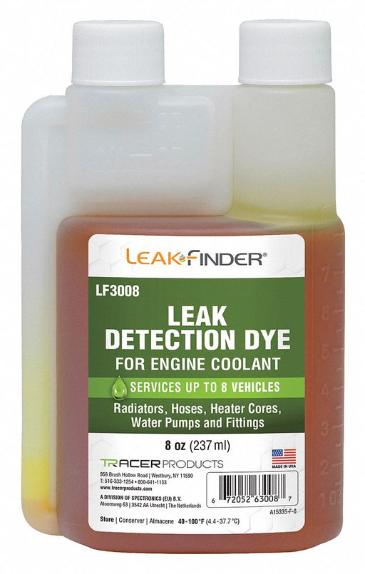 UV Leak Detection Dye 8 oz Size