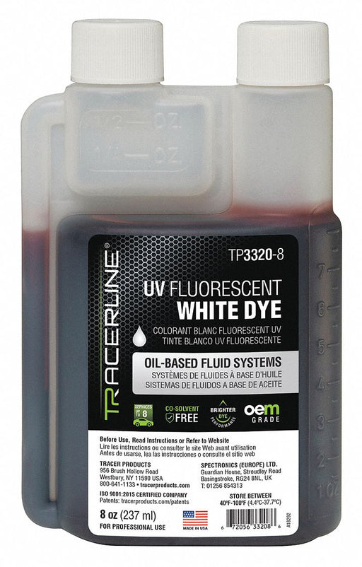 UV Leak Detection Dye 8 oz Size