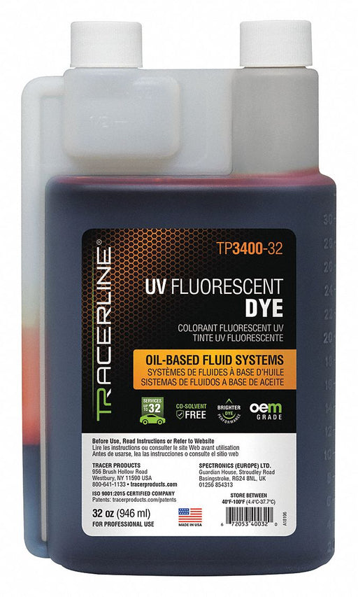 UV Leak Detection Dye 32 oz Size