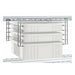 Wire Slide 22inx10inX20in Silver