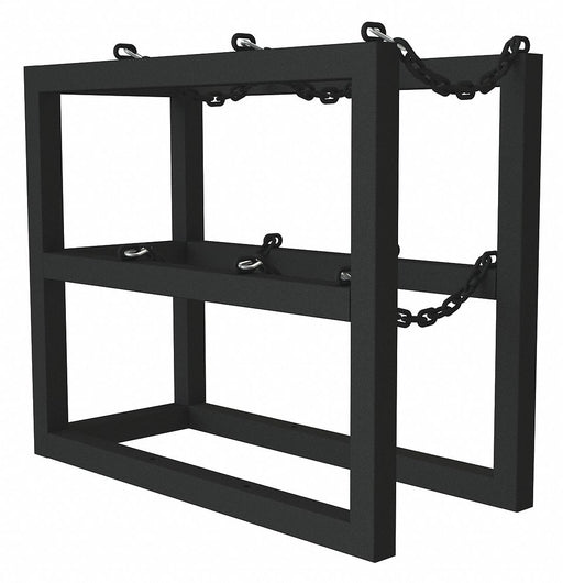 Gas Cylinder Rack Steel Tubing 36 D