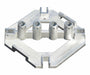 Guard Rail Mounting Bracket Silver