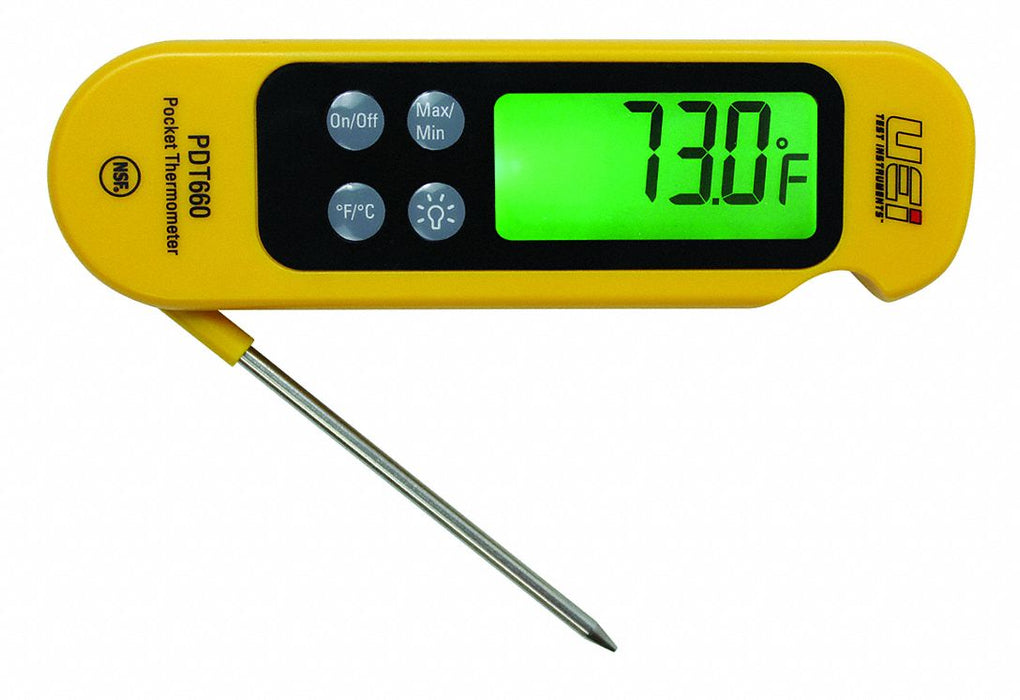 Digital Pocket Thermometer LCD Display